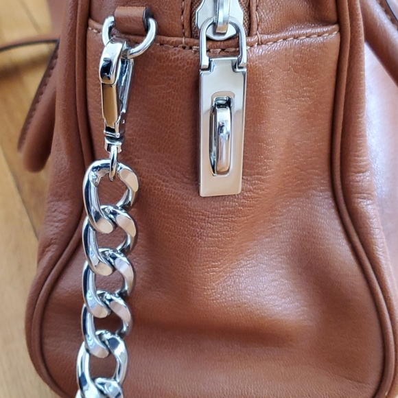 Michael Kors brown leather handbag - Picture 7 of 8